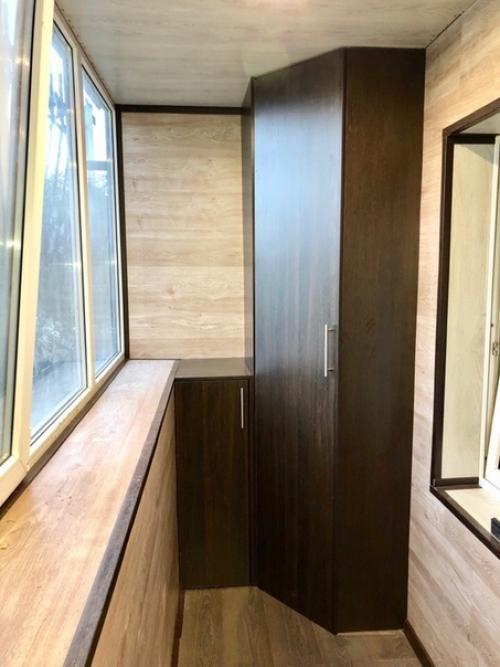 Завершили ремонт на лоджии. 04