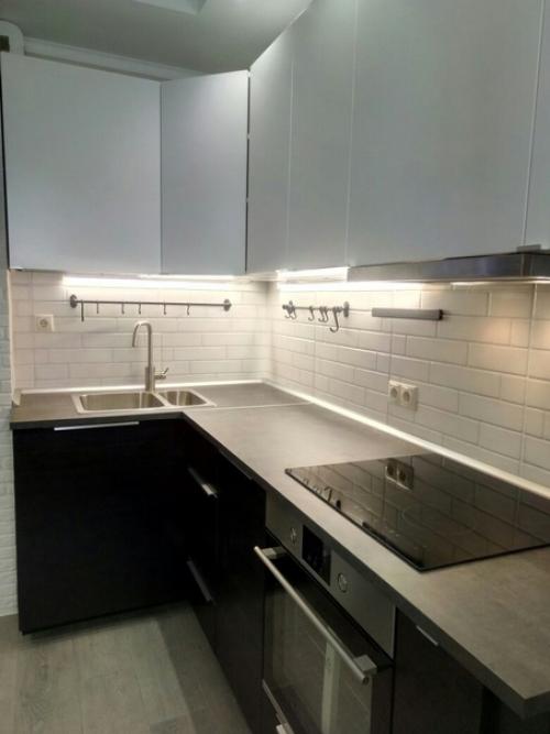 Отличный ремонт на кухне с нуля. 06