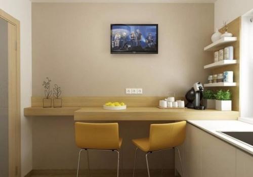 Дизайн - проект оформления небольшой кухни. 01