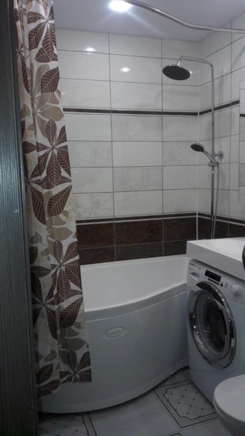 Наша маленькая ванная комната, совмещённая с санузлом. 03