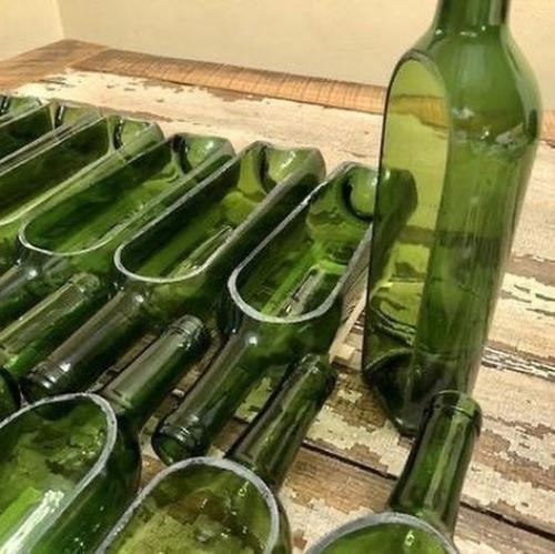 Как круто можно использовать старые стеклянные бутылки.