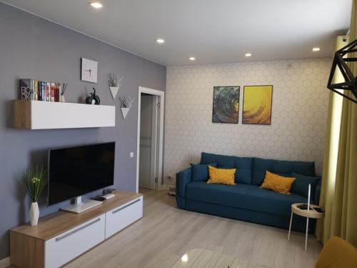 Симпатичный ремонт в квартире в современном стиле. 03