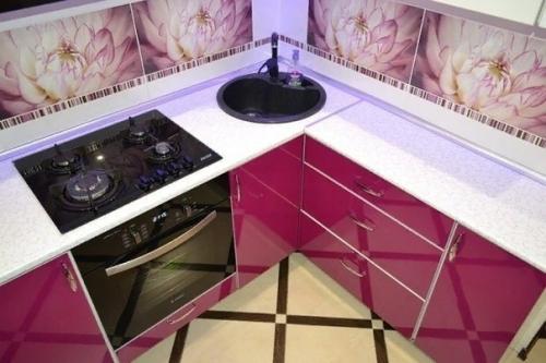 Моя яркая кухонька в хрущевке.