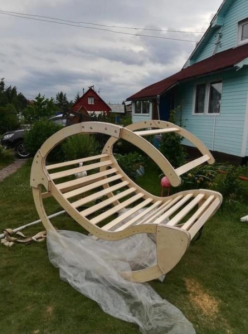 Как то в магазине видел такую качель за баснословные деньги. 01