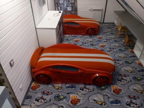 Вот так мы превратили чердак, в уютную комнату для наших сыновей. 03