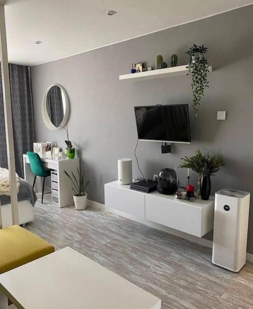 Мы представляем вам интерьер однокомнатной квартиры, который впечатляет своей простотой и красотой. 05