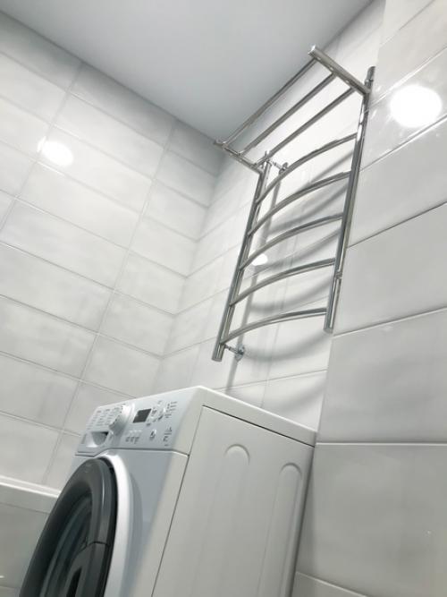 Мой санузел в сине белой расцветке. 03