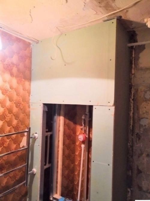 Так получилось, что пришлось в нашей новой квартире заново делать ванную комнату. 03