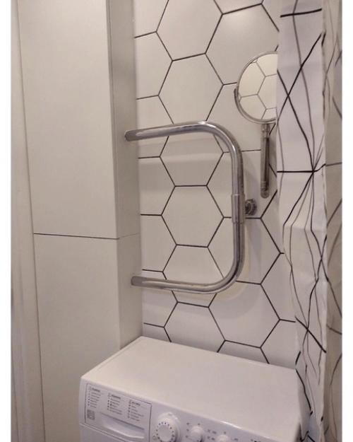 Наш супер маленький совмещенный санузел после ремонта. 02