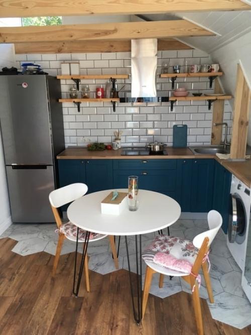 Квартира - студия на мансарде - общая площадь 20 кв.