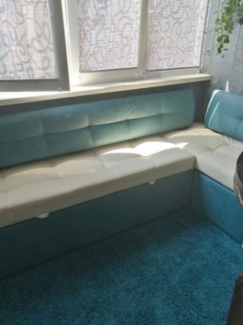 Таким образом мы кухню с балконом объединили. 02