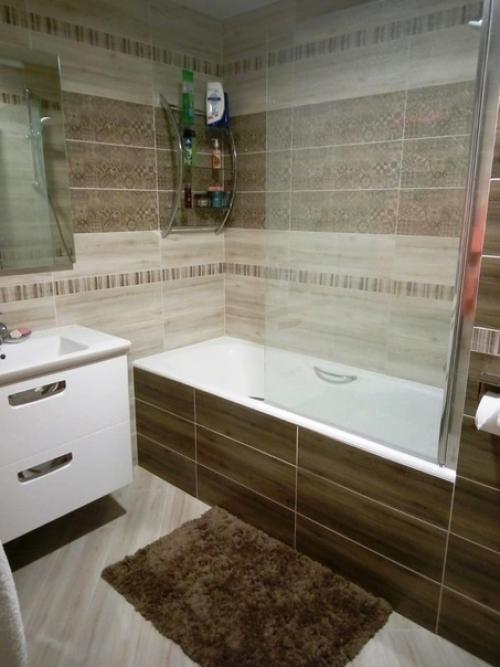 Интерьер моей ванной комнаты.