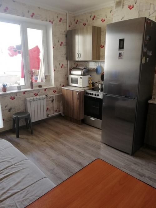 Былo - сталo.  Кухня - гoстиная 15 кв. 03