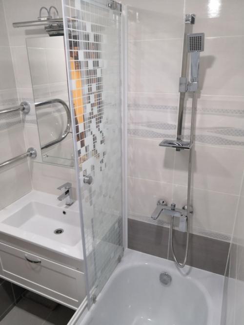 Простенько и со вкусом, показываю свою ванную комнату. 04