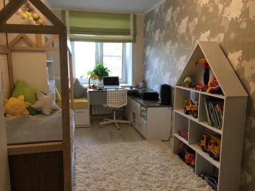 Была гостинная, а стала детская. 04