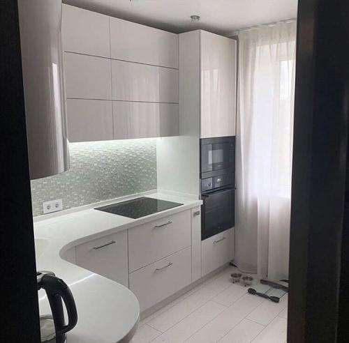 Моя белоснежная новенькая кухня. 05