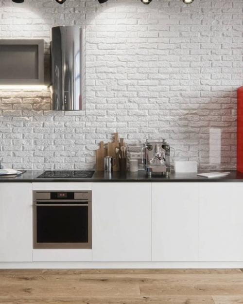 Однокомнатная квартира с яркими акцентами. 03