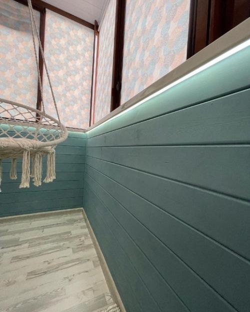 Шикарный ремонт на балконе.