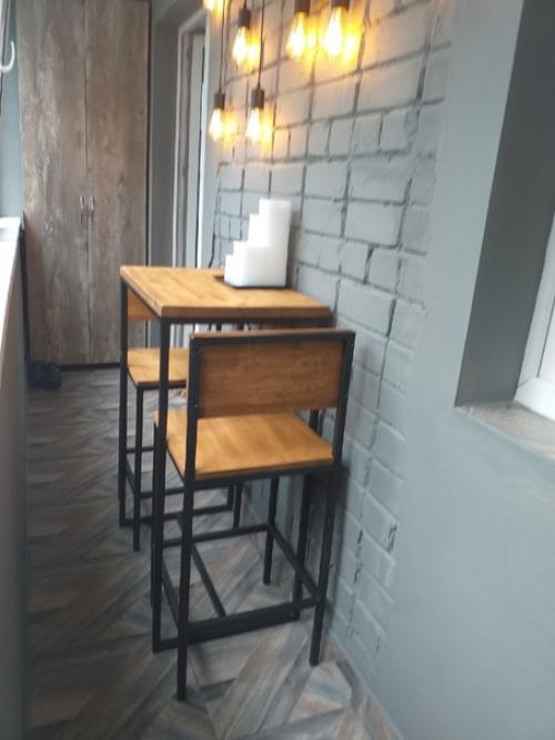 Наш балкон поделиться в стиле лофт в двушке мы хотим. 03