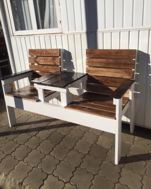 Муж кресла для времяпровождения на улице своими руками сделал. 02