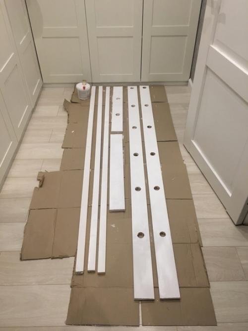 Показываю процесс сборки зеркала. 02