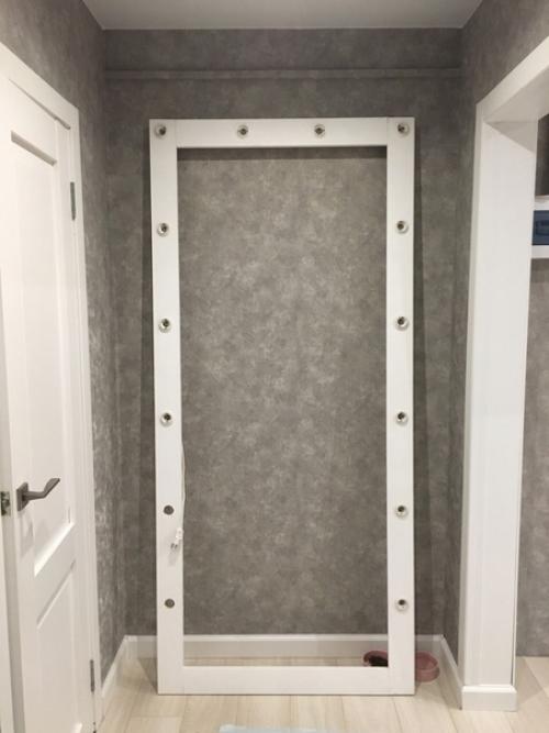 Показываю процесс сборки зеркала. 03