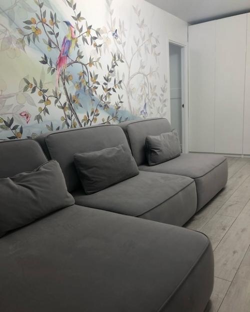 Квартира хрущевка, которая была с так называемым бабушкиным ремонтом. 07