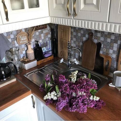 Оформление кухни 7 кв.