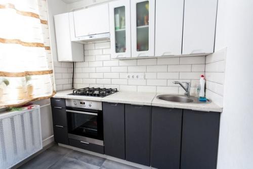 Наша небольшая кухня обновилась.