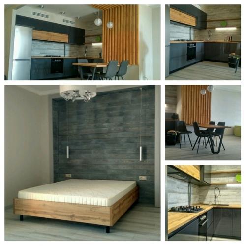 Дизайн - проект квартиры в эко стиле.