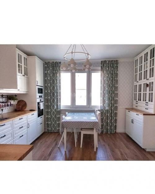 Превратили свою кухню в стильный, светлый уголок. 06