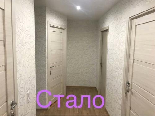 Уже давно было пора обновить прихожую комнату, и вот мы засняли, что было до и какой результат. 03