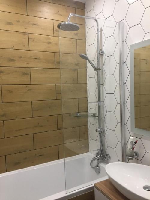 Коротко о том, как мы изменили интерьер в своей ванной комнате. 04