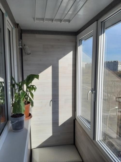 Вот наш простенький ремонт на балконе. 02