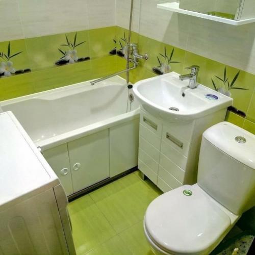 Наша ванная комната, которую мы сделали весьма бюджетно. 02