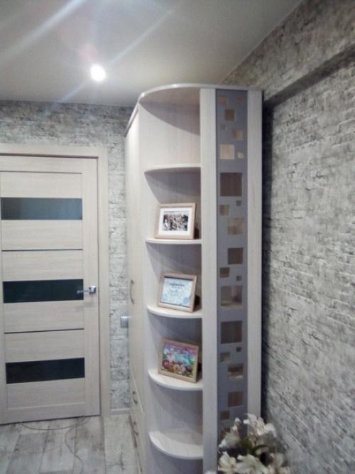 Сделали такой вот ремонт в комнате нашего сына.