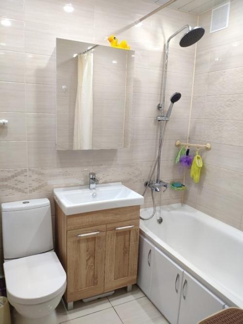 Вот так изменился санузел у нас в квартире. 05