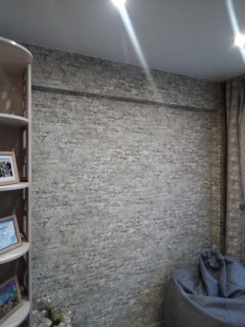 Сделали такой вот ремонт в комнате нашего сына. 04