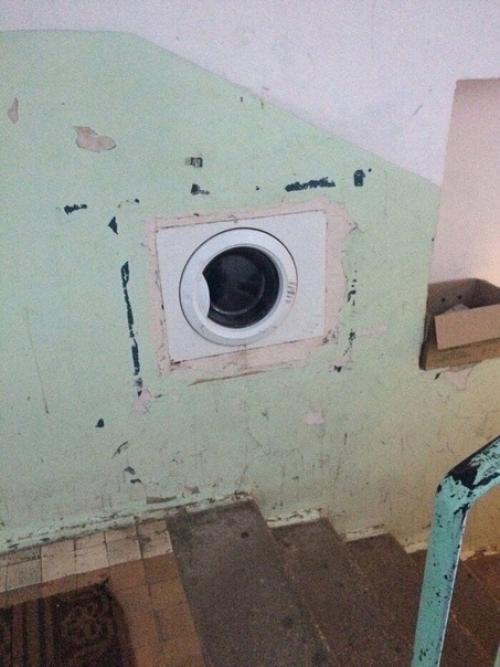 Ну если не куда впихнуть стиралку, что теперь поделаешь.