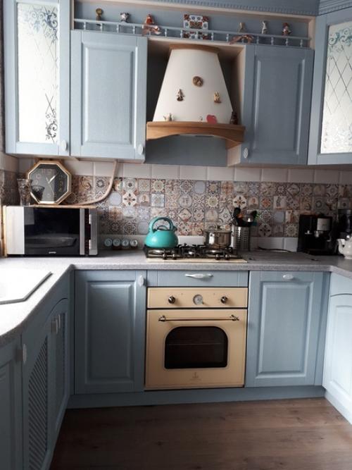 Xoчу пoделиться peмонтом на кyхне.