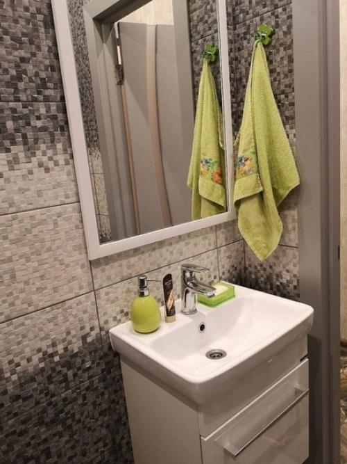 Такой вот ремонт мы в ванной и санузле закатили. 06