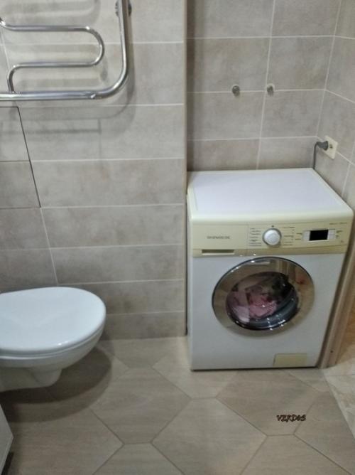 Ремонт ванной комнаты руками мужа.