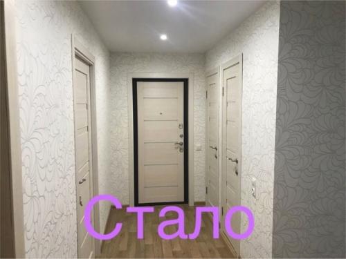 Уже давно было пора обновить прихожую комнату, и вот мы засняли, что было до и какой результат. 02