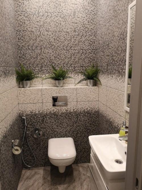 Такой вот ремонт мы в ванной и санузле закатили. 01