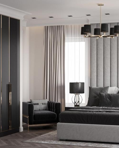 Гостевая спальня в загородном доме - это идеальное место, чтобы сделать приятным и комфортным отдых. 06