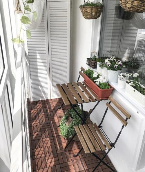 Ваш балкон может превратиться в уютный сад - огород, если он будет оформлен своими руками. 01