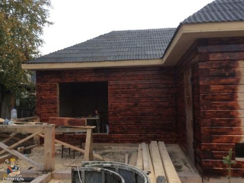 Процесс строительства нашего загородного дома.