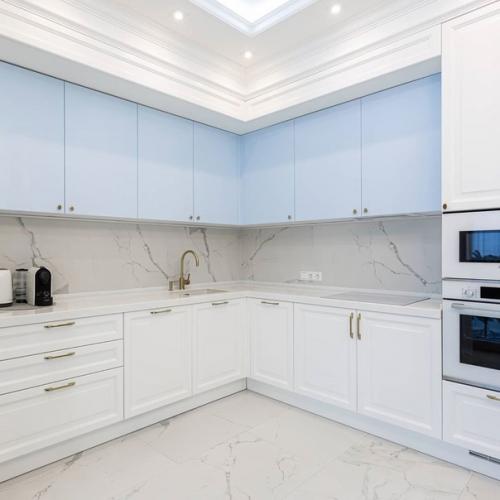 Вот так выглядит моя новенькая нулевая кухня. 01