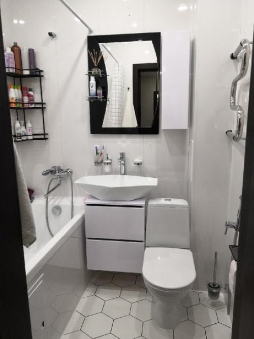 Посмотрите, как мы преобразили нашу ванную! 05