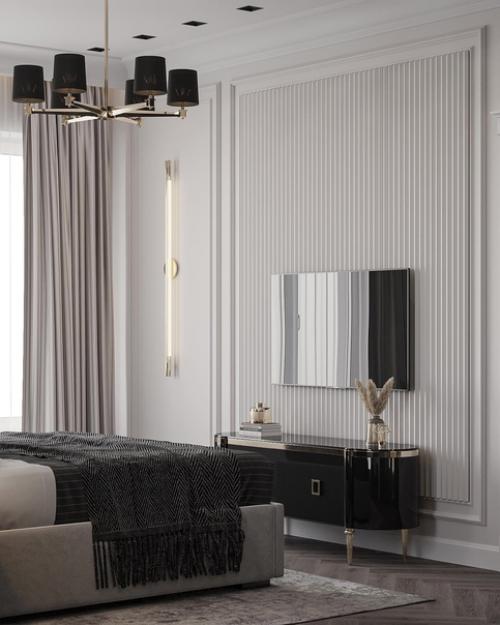 Гостевая спальня в загородном доме - это идеальное место, чтобы сделать приятным и комфортным отдых. 01